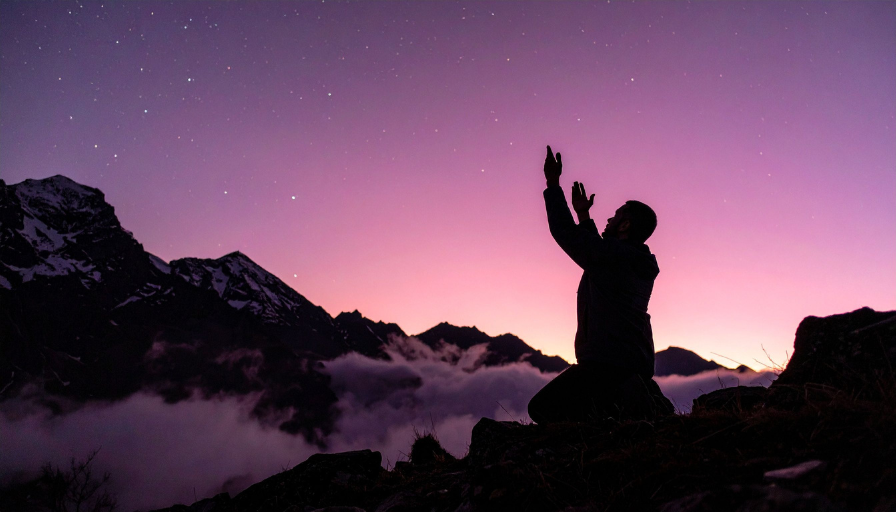 Oración de la noche — Descanso y paz interior